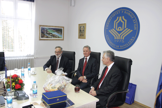 Prijem u Rektoratu povodom 40 godina Univerziteta u Banjoj Luci