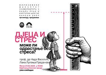 Предавање „Дјеца и стрес – може ли одрастање без стреса?”