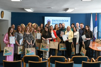 Certificates of Appreciation for the Most Active Students and Volunteers of the Psychological Counselling Centre