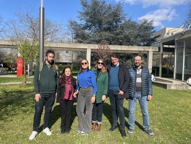 Erasmus+ exchange: Representatives of the Faculty of Philology in Paris