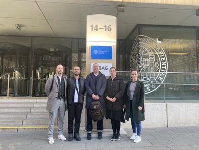 Representatives of the Faculty of Political Science Visit the University of Vienna