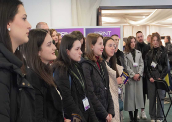 Студенти графичког инжењерства на Сајму у Сарајеву