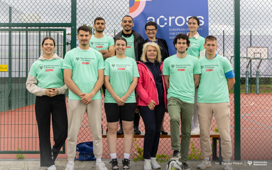 Across: Our students visited Poland