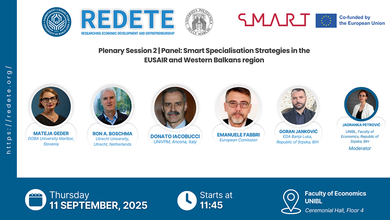 Панел о стратегијама паметне специјализације у региону EUSAIR и Западног Балкана