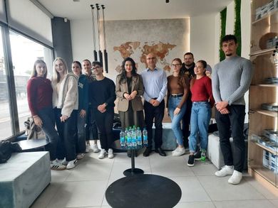 Студенти туризмологије на стручној пракси