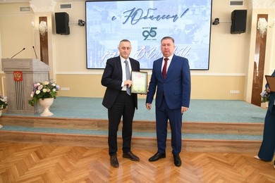 Професор Говедар на јубилеју Вороњешког универзитета