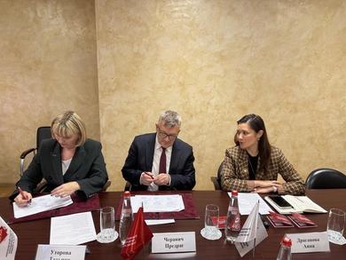 Декан Ћеранић боравио у Москви, потписан споразум о сарадњи